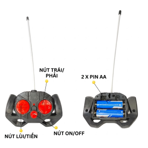 Xe điều khiển dùng pin 888-8c TLP01